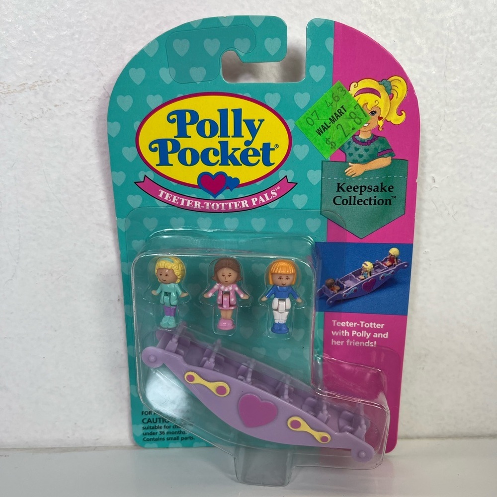 Polly Pocket See Saw Teeter Totter Pals Bluebird New Rare 1993